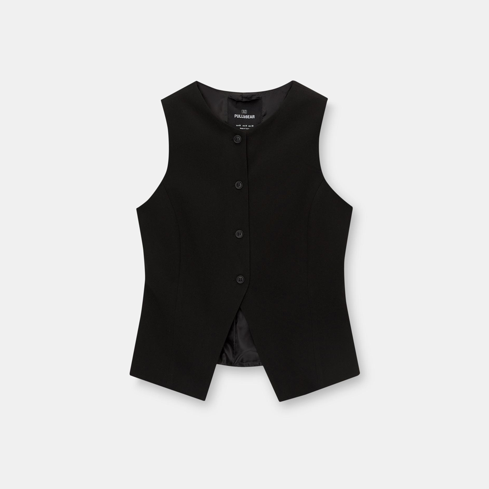 Buttoned vest